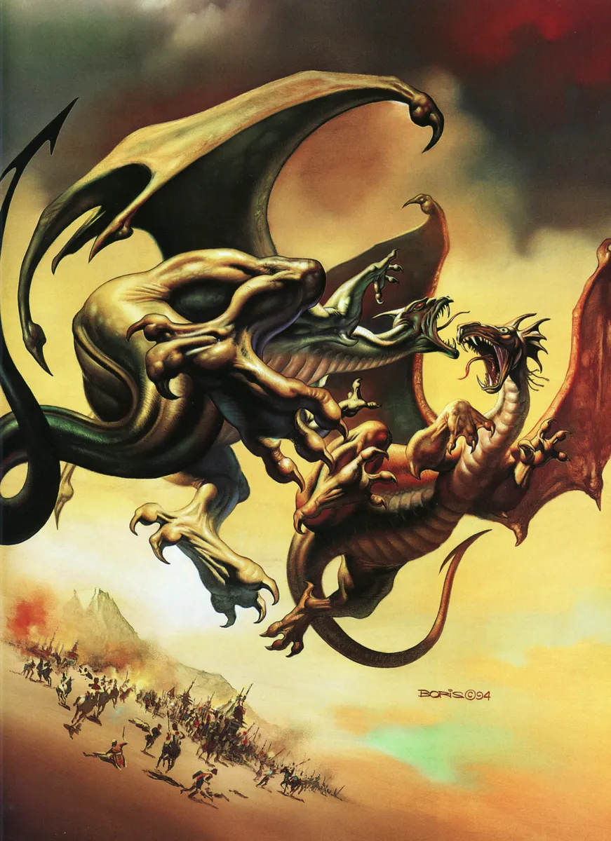 Dragons Fight